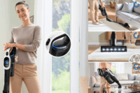 Bosch BCS1041WAC Unlimited 10 Vezeték nélküli Akkus Álló porszívó - Fehér