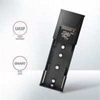 Axagon EEM2-GTS2 M.2 NVMe/SATA USB-C 3.2 Gen 2 külső SSD ház - Szürke