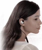 Shure AONIC 215 Vezetékes Fülhallgató Headset - Fekete/Fehér