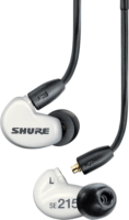 Shure AONIC 215 Vezetékes Fülhallgató Headset - Fekete/Fehér