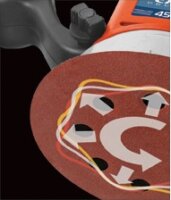 Extol Premium 8894202 Excentercsiszoló 125/150mm 4000-13000rpm 450W