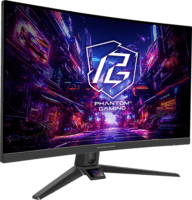 ASROCK 27" PG27FRS1A 16:9 FHD VA Ívelt Gaming Monitor - Fekete