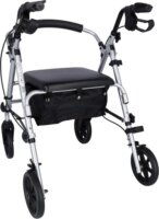 Qmed Viteacare Rocky összecsukható Rollátor Max 120kg - Ezüst