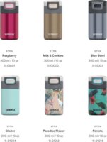 Kambukka Etna Breezy Blue Dupla falú utazó Termosz bögre 300ml - Kék