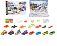Majorette Adventi kalendárium 8 kisautóval és 16 kiegészítővel