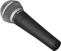 Shure SM58 Dinamikus Studio Mikrofon - Fekete