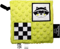 Gagagu Kétoldalú szenzoros fejlesztő rongyi - Pingvin/Mosómedve