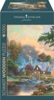 Schmidt Spiele Thomas Kinkade Studios Am alten Mühlenbach 1000 darabos puzzle