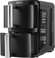 Ninja SL300EU AirFryer Double-Stack Forrólevegős Sütő 7.6L 1700 Watt - Fekete