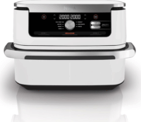 Ninja AF500EUWH AirFryer Forrólevegős sütő 10.4L 2470 Watt - Fehér