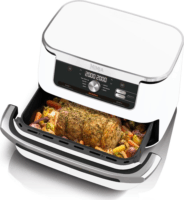 Ninja AF500EUWH AirFryer Forrólevegős sütő 10.4L 2470 Watt - Fehér