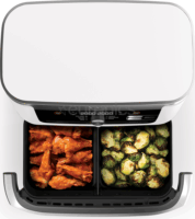 Ninja AF500EUWH AirFryer Forrólevegős sütő 10.4L 2470 Watt - Fehér