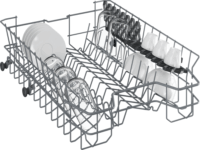 Beko DIS35025 Beépíthető mosogatógép 45cm 10 teríték - Fekete