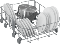 Beko DIS35025 Beépíthető mosogatógép 45cm 10 teríték - Fekete