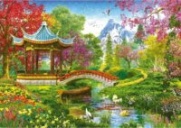 Schmidt Spiele Zen kert 1000 darabos puzzle