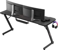Huzaro Hero 4.8 Gamer asztal 160 x 60 x 74 cm - Fekete