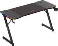 Huzaro Hero 3.3 RGB Gamer asztal 140 x 58 x 74 cm - Fekete