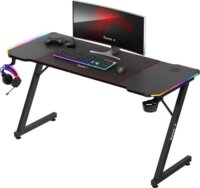 Huzaro Hero 3.3 RGB Gamer asztal 140 x 58 x 74 cm - Fekete