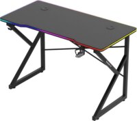 Huzaro Hero 1.7 RGB Gamer asztal 120 x 60 x 75 cm - Fekete