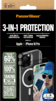 PanzerGlass 3in1 Protection Apple iPhone 16 Pro Telefon tok készlet - Átlátszó