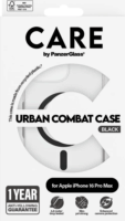PanzerGlass Care Flagship Colors Apple iPhone 16 Pro Max Magsafe tok - Átlátszó / Fekete