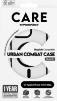 PanzerGlass Care Urban Combat Apple iPhone 16 Pro Max Magsafe tok - Átlátszó / Fekete