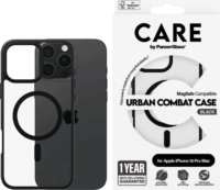 PanzerGlass Care Urban Combat Apple iPhone 16 Pro Max Magsafe tok - Átlátszó / Fekete