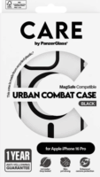PanzerGlass Care Urban Combat Apple iPhone 16 Pro Magsafe tok - Átlátszó / Fekete