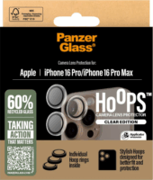 PanzerGlass Hoops Apple iPhone 16 Pro / 16 Pro Max kameravédő üveg - Átlátszó