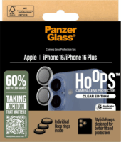 PanzerGlass Hoops Apple iPhone 16 / 16 Plus kameravédő üveg - Átlátszó
