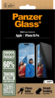 PanzerGlass Privacy Apple iPhone 16 Pro Telefon kijelzővédő üveg