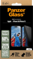 PanzerGlass Privacy Apple iPhone 15/16 Telefon kijelzővédő üveg