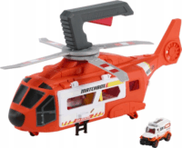 Mattel HXM74 Matchbox Mentőhelikopter 40cm - Narancs
