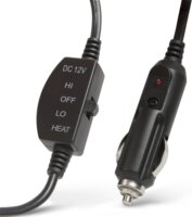 MNC 55815B Fűthető ülésvédő 12V - Fekete