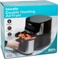 Bewello BW1002C AirFryer Forrólevegős sütő 7.5L 2000 Watt - Fekete