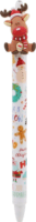 Nebuló Nyomógombos golyóstoll Karácsonyi mintával 4.változat - Többféle