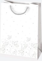 Iris Ajándék Papírtáska (23 x 32 x 11 cm) - Arany / ezüst
