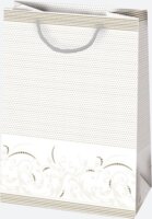 Iris Ajándék Papírtáska (23 x 32 x 11 cm) - Arany / ezüst
