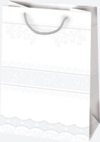 Iris Ajándék Papírtáska (23 x 32 x 11 cm) - Arany / ezüst