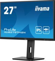 iiyama 27" XUB2797HSN-B2 ProLite 16:9 FullHD IPS LED Monitor - Fekete