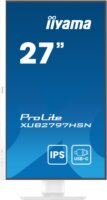 iiyama 27" XUB2797HSN-W2 ProLite 16:9 FullHD IPS LED Monitor - Fehér
