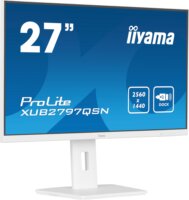 iiyama 27" XUB2797QSN-W2 ProLite 16:9 QHD IPS LED Monitor - Fehér