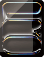 PanzerGlass Apple iPad Air 13" (2024) / iPad Pro 13" (2024) Tablet kijelzővédő üveg