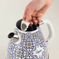 Ariete Capri Vízforraló 1.7L 2200 Watt - Fehér / Kék mintás