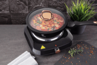 Berlinger Haus BH/9437 Szabadonálló 1 zónás elektromos főzőlap 1500 Watt - Fekete