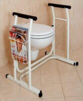 Sundo Felállást segítő WC kapaszkodó keret Max 114kg - Fehér