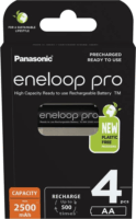 Panasonic Eneloop 3HCDE/4BE Újratölthető Ni-MH ceruzaelem AA 2500mAh 1.2V (4db/csomag)