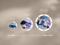 Electrolux EW7D495UE Hőszivattyús szárítógép 9kg 194 kWh - Fehér