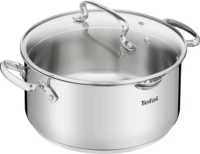 Tefal G7194656 Duetto+ Nemesacél Lábas Üveg fedővel 24cm - Inox