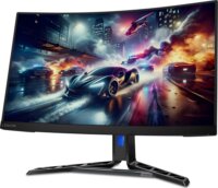 Lenovo 27" 67C6GAC2EU Legion R27qc-30 16:9 Quad HD WLED Gaming Monitor - Fekete